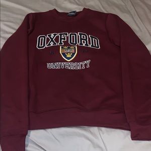 Oxford University sweater